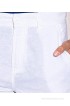 Celio White Cotton Blend Solid Shorts Celio White Cotton Blend Solid Shorts